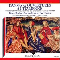 Danses et ouvertures à l'italienne