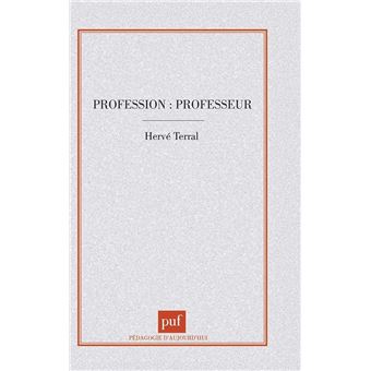 Profession : professeur