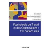Psychologie du Travail et des Organisations : 110 notions clés