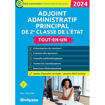 Adjoint administratif principal de 2e classe de l'État