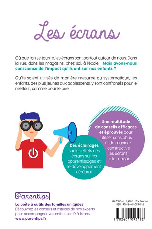 Infographie : Enfants et écrans, des conseils pour une utilisation raisonnée