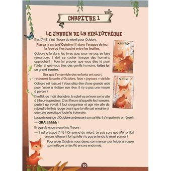 Mon premier escape game - Octobre et le bois rouge