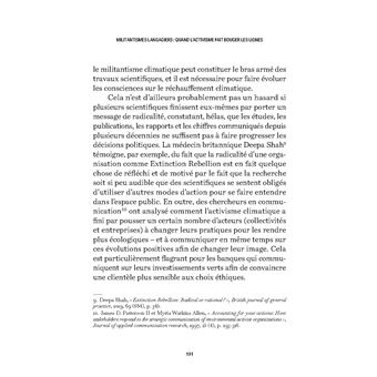 Blablabla en finir avec le bavardage climatique