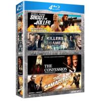 The Samaritan - Dette de sang - Shoot the Killer - The Confession Coffret 4 Blu-Ray