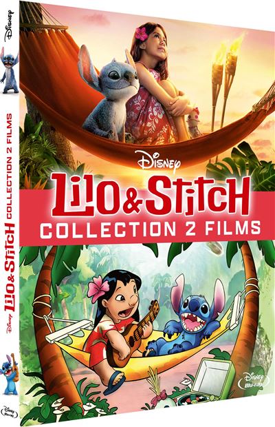 Coffret Collection 2 Films Lilo & Stitch - Animation 2002 et Live Action 2025 Blu-ray