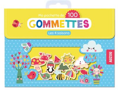 Ma pochette de 100 gommettes - les 4 saisons
