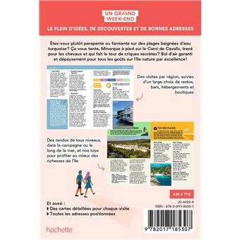 Minorque Guide Un Grand Week-end