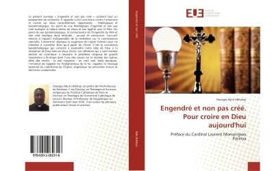 Engendre et non pas cree. pour croire en dieu aujourd'hui -