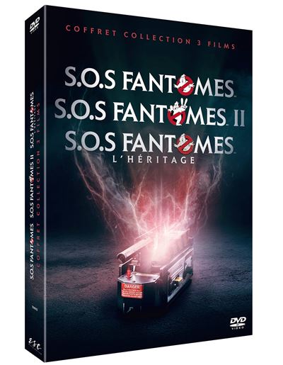 Coffret SOS Fantômes Collection 3 Films DVD