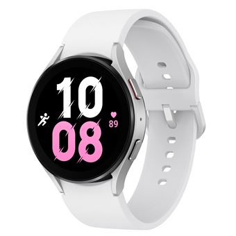 Samsung Galaxy Watch5 44 mm argent montre intelligente avec