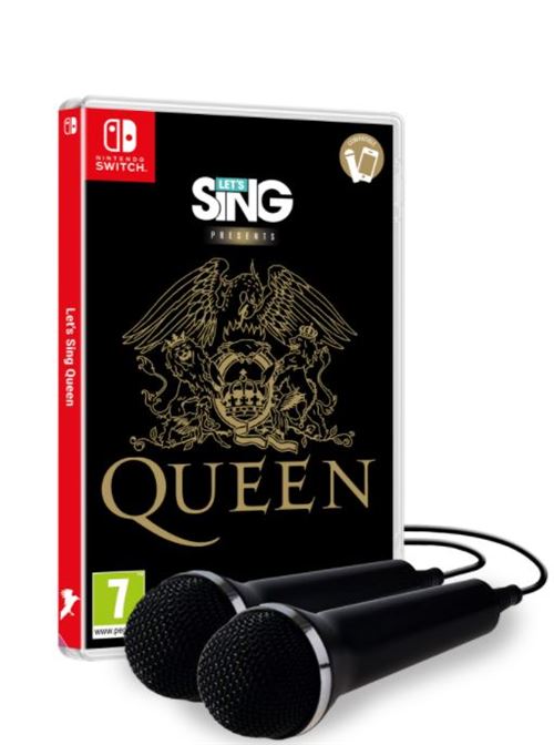 Let's Sing Queen 2 Microphones Nintendo Switch