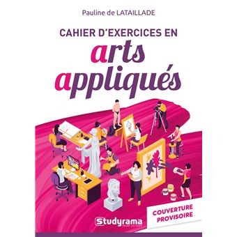 Cahier d'exercices en arts appliqués