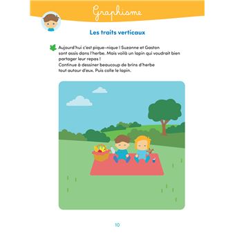 Suzanne et Gaston en Petite section de maternelle