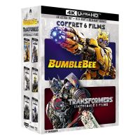 Coffret Transformers L'intégrale des 5 films et Bumblebee Blu-ray 4K Ultra HD