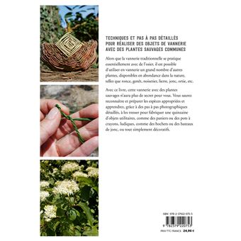 La vannerie avec des plantes sauvages