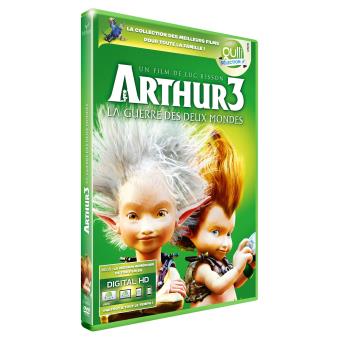 Arthur 3 La Guerre des Deux Mondes DVD