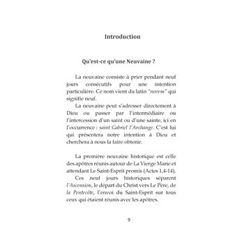 Je vous salue saint Gabriel Archange - Neuvaine a l'ange Gabriel
