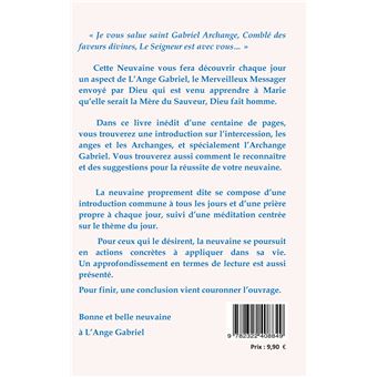 Je vous salue saint Gabriel Archange - Neuvaine a l'ange Gabriel