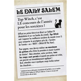 Top Witch - Le jeu pour devenir la meilleure sorcière !