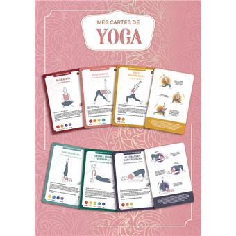 Mes cartes de yoga - Coffret - 60 postures illustrées pour découvrir la  magie du yoga - Yoga Fire by Jo - Achat Livre