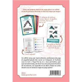 Mes cartes de yoga - Coffret - 60 postures illustrées pour découvrir la magie du yoga