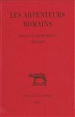 Les Arpenteurs romains. Tome I : Hygin le gromatique - Frontin