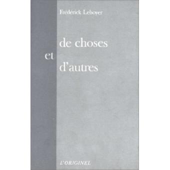 De choses et d'autres