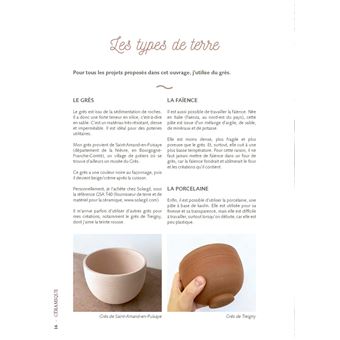 Céramique - 12 projets en pas-à-pas pour la maison