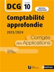 Comptabilité approfondie 2023/2024 - DCG - Epreuve 10 - Corrigés des applications