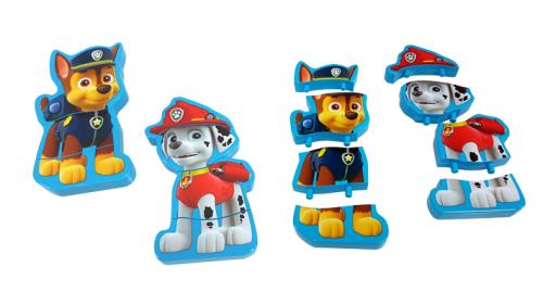 Pat' Patrouille - Paw Patrol - Avec 2 personnages en blocs et 1 tapis de  jeu - Contes en blocs - Collectif - broché - Achat Livre