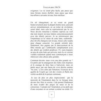 Vivez en paix 24h sur 24