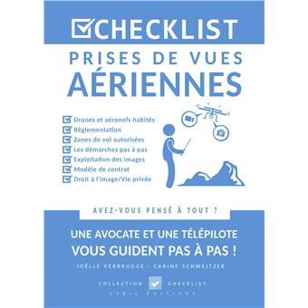 Checklist Prises de vues aériennes