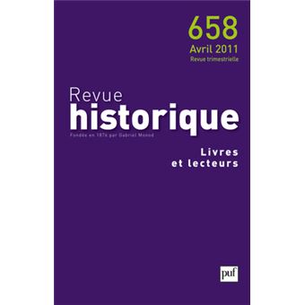 Revue historique 2011