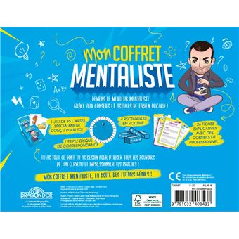 Fabien Olicard - Mon coffret mentaliste - Astuces et tours - Dès 7 ans