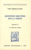 Questions disputées sur la vérité