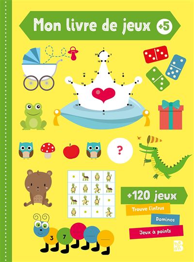 Mon livre de jeux 5+