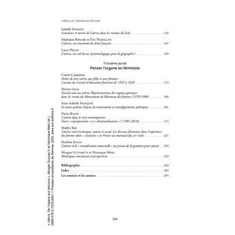 Utérus. De l'organe aux discours