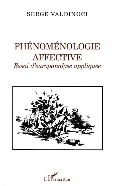 Phénoménologie affective - Serge Valdinoci - broché