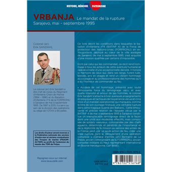 Vrbanja - Le Mandat de la rupture