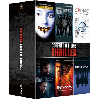 Coffret 5 Films DVD - David Fincher, Bryan Singer, Jonathan Demme, Clint  Eastwood, Denis Villeneuve - DVD Zone 2 - Achat & prix