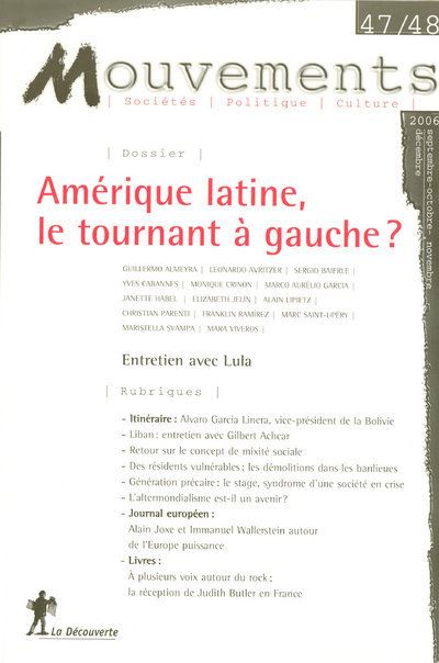 Revue Mouvements numéro 47/48 Amérique latine, letournant à gauche ?