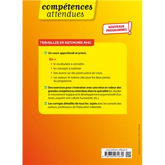 Spécialité Humanités, Littérature et Philosophie - Première - nouveaux programmes