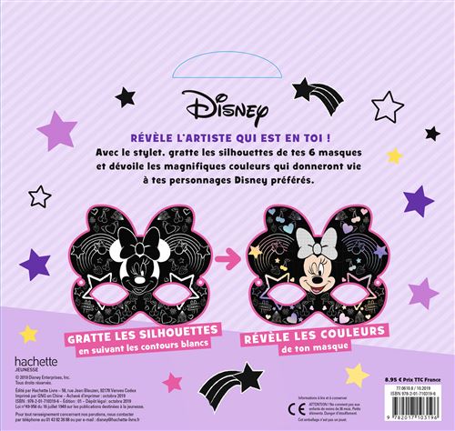 LA REINE DES NEIGES 2 - Les Ateliers Disney - Masques à gratter - Disney  (Jeunesse) au meilleur prix