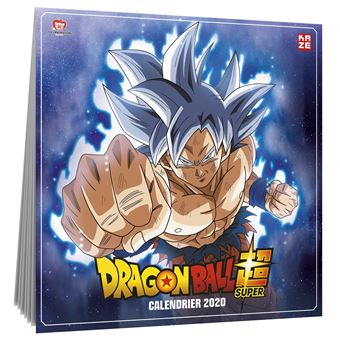 Calendrier 2020 Dragon Ball Super