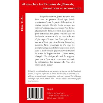 20 ans chez les Témoins de Jéhovah