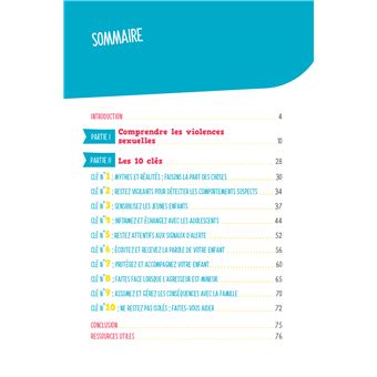 Les violences sexuelles : Prévenir. Détecter. Accompagner