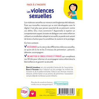 Les violences sexuelles : Prévenir. Détecter. Accompagner
