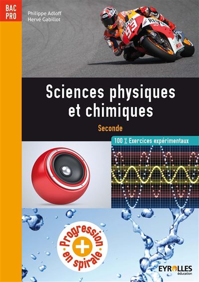 Sciences physiques et chimiques - seconde professionnelle - Philippe Adloff - broché