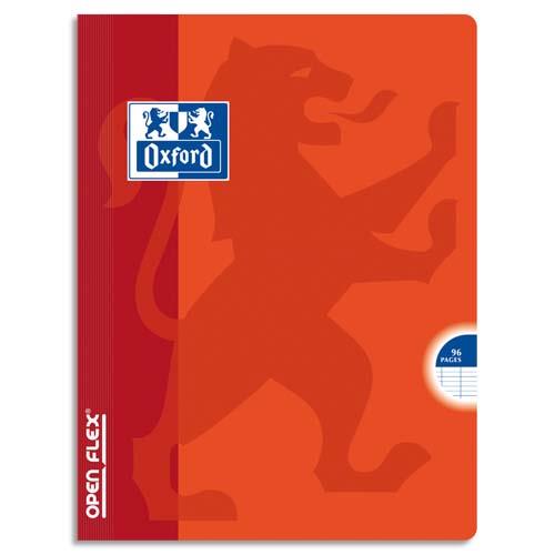 Cahier Open Flex piqûre Oxford 17x22 cm, 96 pages