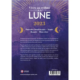 Vivre au rythme de la lune 2023